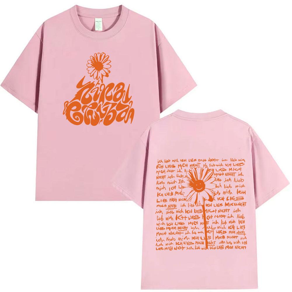 

Singer Nina Chuba Tour 2025 New Album T-shirt Men Women Hip Hop Oversized Cotton T Shirts Vintage Aesthetic Short Sleeve T Shirt M рожевий