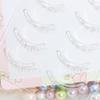 Menglu 4-7mm Brown Under Lashes Little Flame Lower Eyelashes W-41 Natural Short Style Imitation Hand Painting Fake Eye Lashes