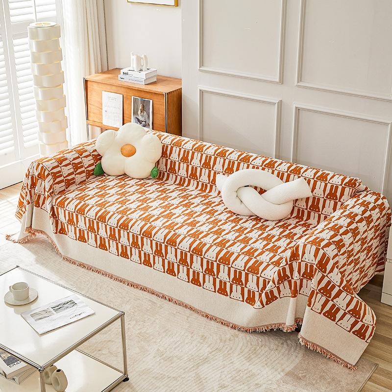 

Шенилл Двустороннее Использование Чехол на Диван Нескользящий Богема Плед для Дивана 4 Сезона Универсальный Пикник Накидка на Диван Гостиная 180x130