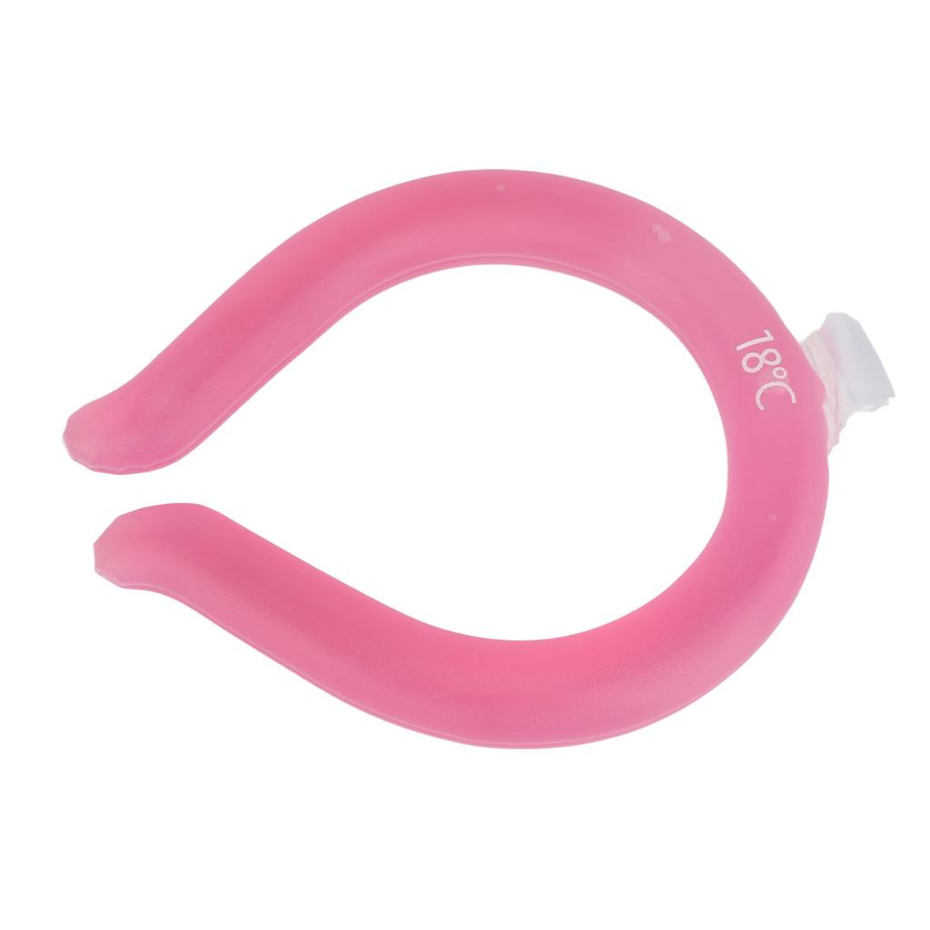 Chłodnica szyi Poręczny bez użycia rąk Długotrwały pierścień chłodzący szyi wielokrotnego użytku na letnie upały