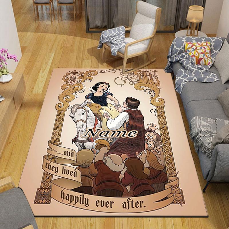 Custom 1Pc Grumpy Dopey'S Adventure Rug Office Carpet Indoor Outdoor Entrance Doormat Nonslip Soft And Comfortable Living Room D916240