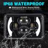 2Pcs LED HeadLight 5 Inch Square LED HeadLamp Turn Signal Light DRL Driving Light for Car Motorcycle Offroad 4x6 9-30V 45W