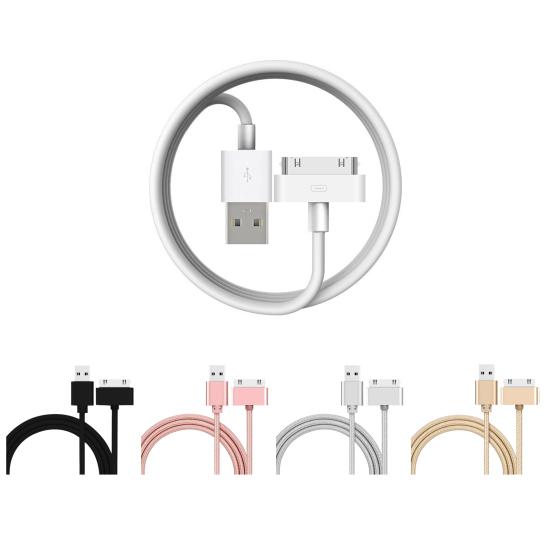 💰Cumpără Antiinterference Phone Data Cable Useful PVC Transmission 30pin USB Interface 2A Quick