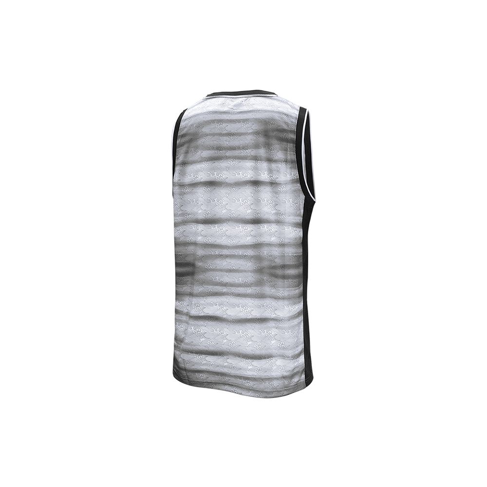 Under Armour Color Block Logo Print Basketball Strickweste Herren Oberteile Weiß 22500103-100