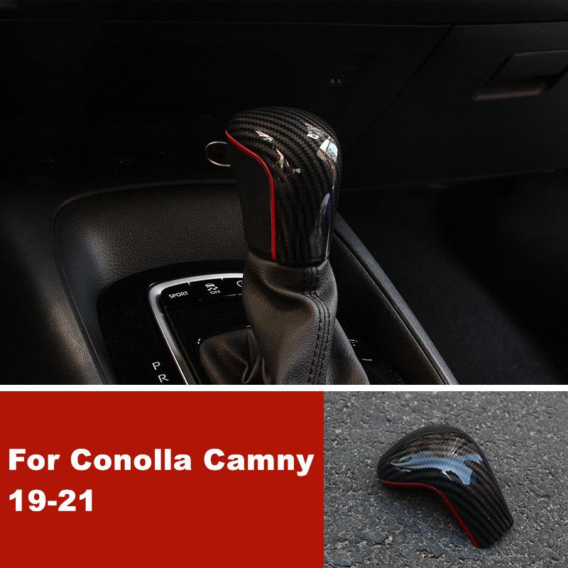 Nálepka pre Toyota Corolla Camry Levin Avalon 2019 2020 2021 Interiér auta Ochranný kryt hlavice radiacej páky
