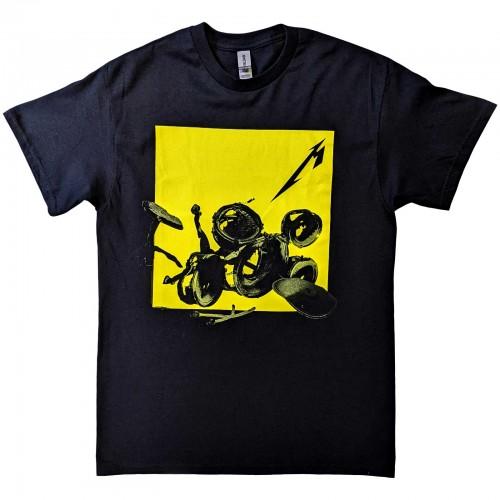 Metallica Unisexové bavlněné tričko pro dospělé 72 Seasons Broken Drum