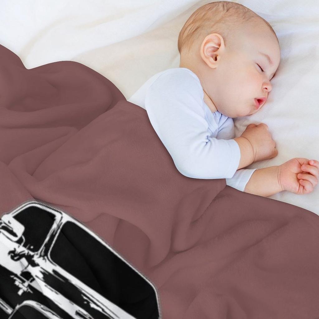 Classic Square Body Truck Squarebody Throw Blanket Cute Decorative Beds Weighted Heavy Blankets