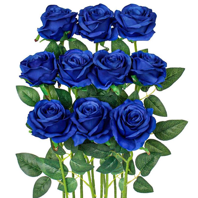 Rose Waterfall Valentine s Bouquet Wedding Centerpiece - E18 Fake Flowers Decoration