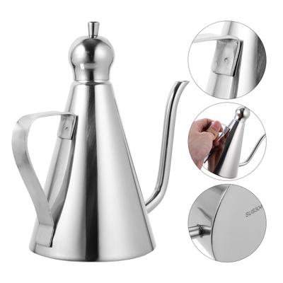 Soy Sauce Dispenser Kettle Household Stainless Steel Oil Bottle Kitchen Vinegar