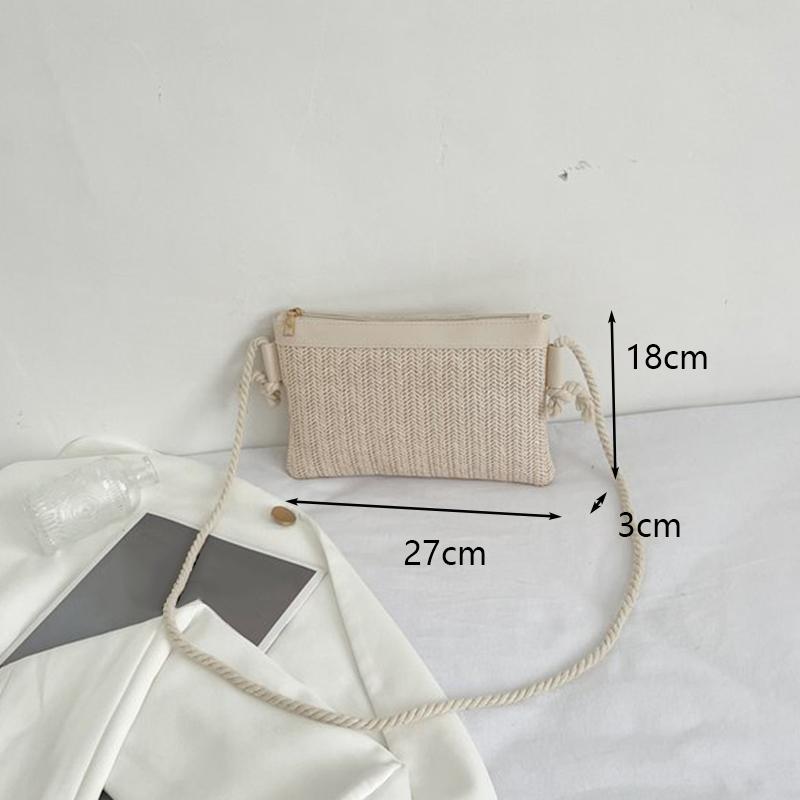 Yogodlns модная тканая соломенная сумка ручной работы из ротанга сумки через плечо — фото 6