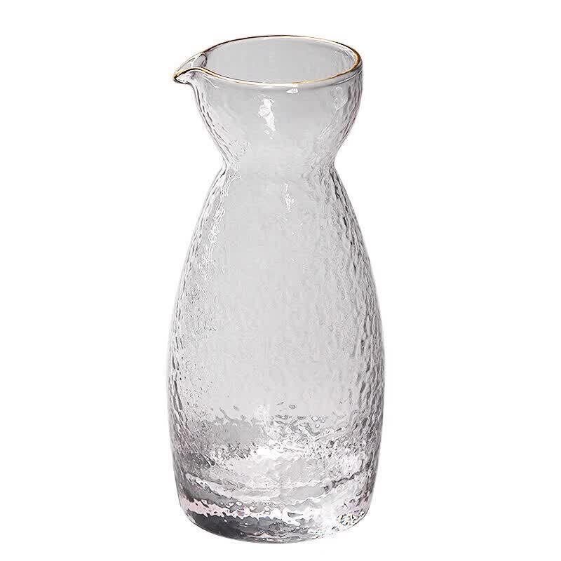 Qiwei Japanese Hammered Glass Sake & Wine Cup