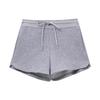 Autumn 2024 Women's Drawstring Casual High-Waist Loose Wide-Leg Shorts