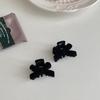 Sweet Black Red Bow Small Hair Claw Clip Princess Velvet Bow Hair Clip Claw Clamp Headwear Girls Women Korean Hair Styling Tools
