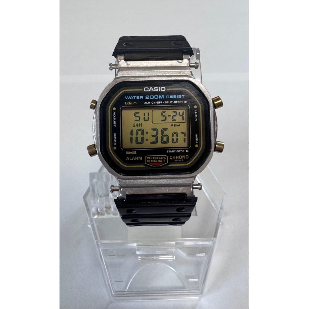 DW-5600C-1V G-SHOCK screw back green bean ball