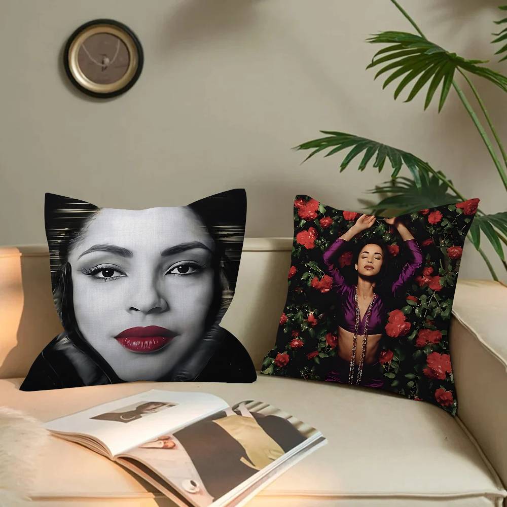 Band S-Sade Adu Sänger Kissenbezug Design Kissenbezug Dekor Feiertagsdekorati