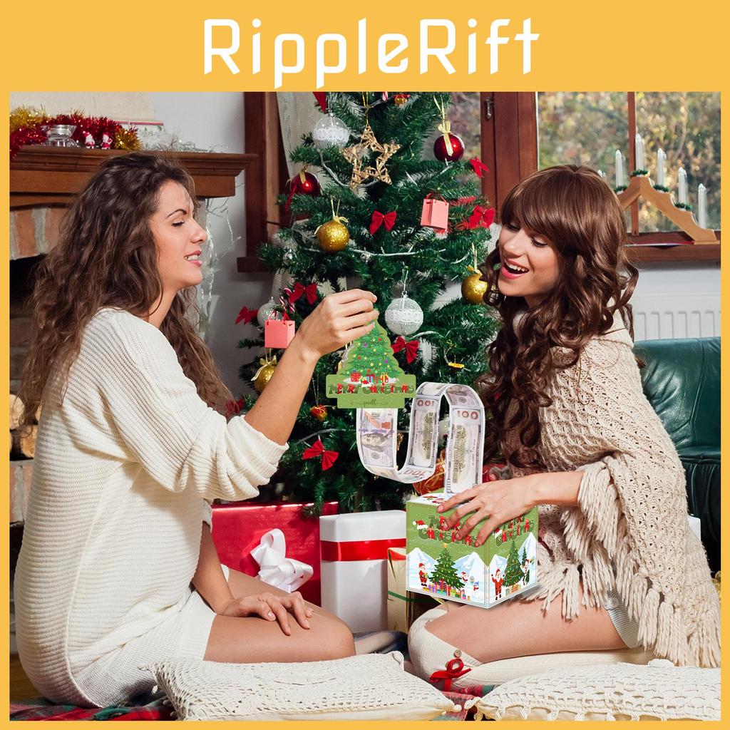 Julgransfestdekor Presentask För Högtidsfirande Och Överraskningar