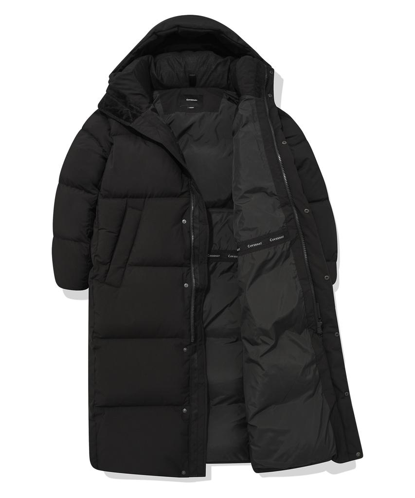 Covernat Rds Civic Long Down Parka Black