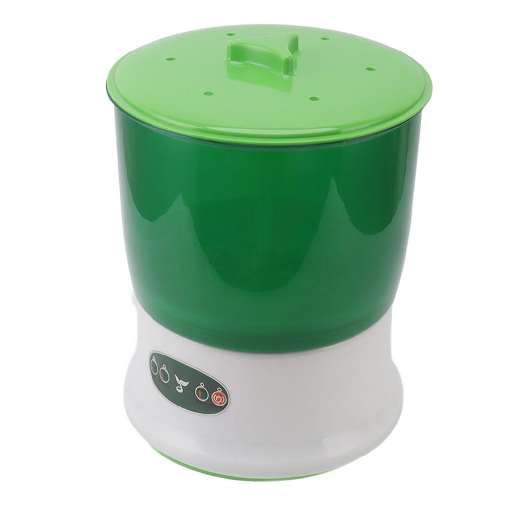 Bean Sprouts Machine 3 Layer Auto Control Bean Sprouts Grow Germination Kit for Home Kitchen US Plug 110V