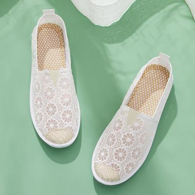 Boty Espadrilky Pro Ženy Kulatá Špička Tenisky Dámské Ležérní Módní Nazouvací Letní Prodyšné Nové 2025 Nazouvací Volnočasové Látkové