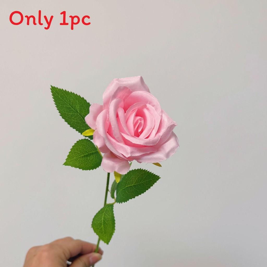 Silk Rose Artificial Flower For Wedding Party Home Decor Wall Arrangement Gift