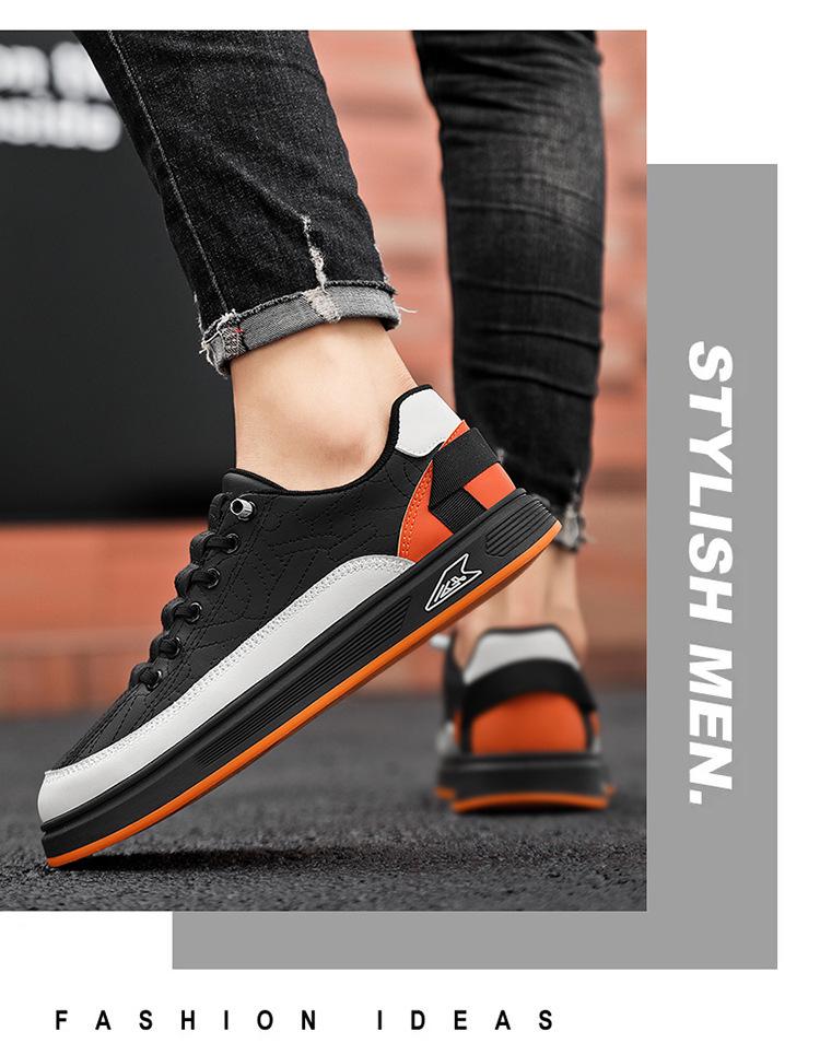 Men's Trendy Autumn Lightweight Breathable Slip-On Leather Casual Shoes