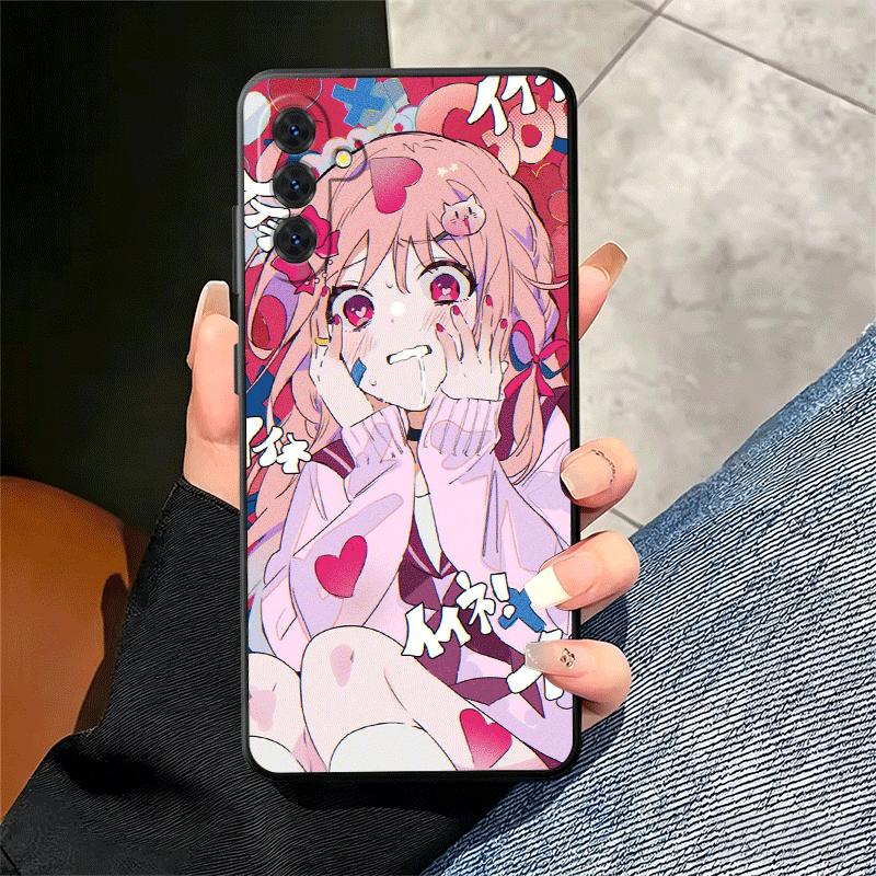 Anime Kwaii Girl Ins Style Soft Phone Case for Samsung A17 A37 A57 A16 A26 A36 A56 A15 A25 A35 A55 A14 A24 A34 A54 A13 A23 A33 A