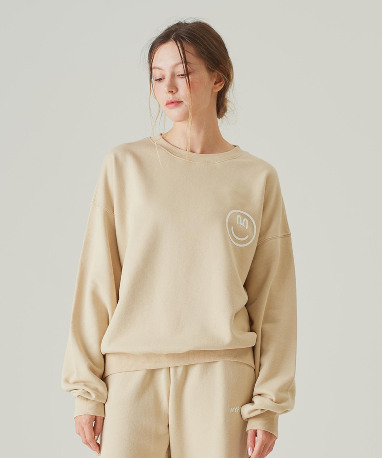 Хайпы Хуайпсы Логотип Толстовка Beige S