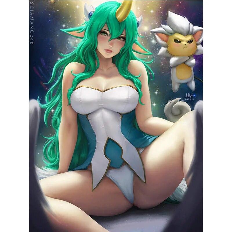 

Архив игр с принтом, черные чулки, обнаженная сексуальная девушка, художественный холст, постер для гостиной, спальни, дома, настенная картина