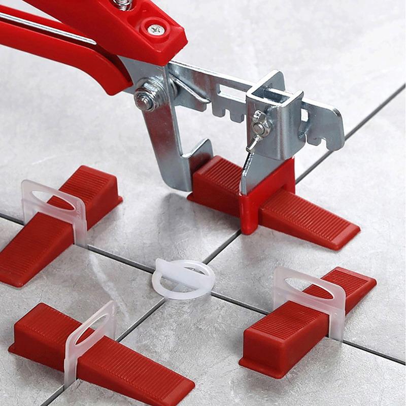 100Pcs Ceramic Tile Spacers Tile Leveling System Clips 1.0/2.0/3.0Mm For Ceramic Tile Laying Leveling Construction Tools