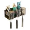 Jiabangshou Punch-Free Wall-Mounted Toothbrush Holder with Cups