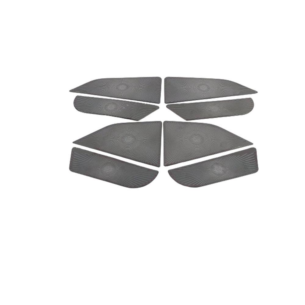 For Volkswagen VW Passat      Stainless Steel Car Inner Door Audio Speaker Covers Accessories Decoration