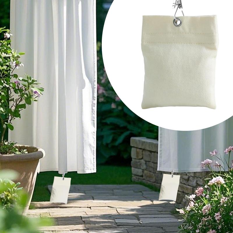 Outdoor Drapery Weights curtain bottom weight bag Decorative Heavy Fixing Tablecloth Garden Flag curtain Heavy Accessories