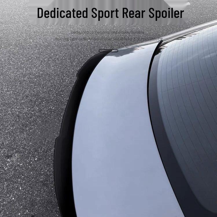 

BYD Qin Plus DMI 21-25 EV Rear Spoiler: Hole-Free, Solid Modification