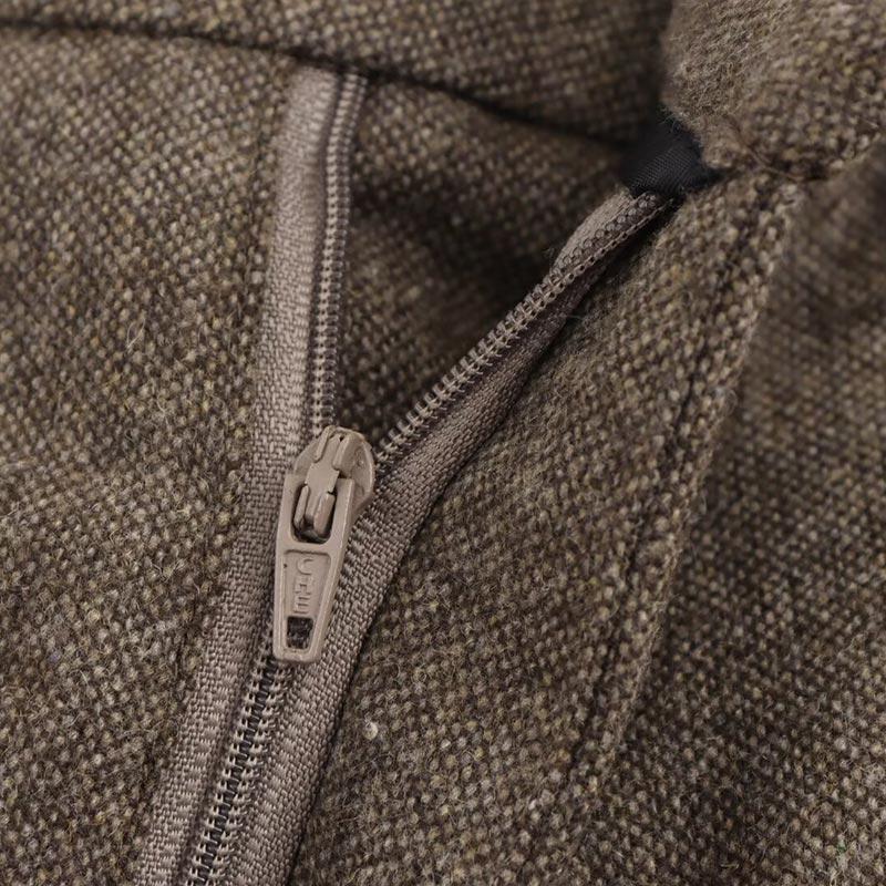 Women's Versatile Vintage Slim Suit Set Autumn Winter Long Sleeve Lapel Single Breasted Jacket Straight Leg Pants Two Piece Sets