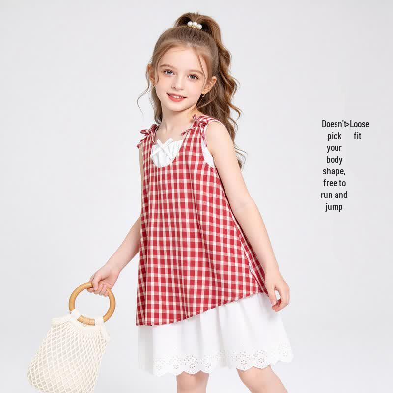 Girls  Chinese Style Floral Qipao Dress S