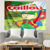Caillou Tapestry for Bedroom Aesthetic Classroom Tapestries Wall Hanging for Living Room Dorm Office,Ideal Creative Gift
