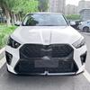Compatible with 2023+ BMW X2 U10 M Sport MP Front Bumper Lip Splitter Trim Modification.