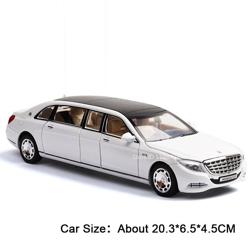1:32 Maßstab S650 E300L SLR 772S Modell Spielzeugautos Legierung Druckguss Sound Licht Türen Geöffnet Rückzieher Simulationsfahrzeuge Kindergeschenke