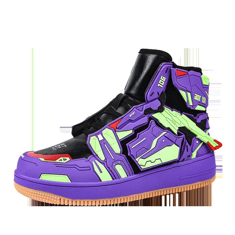 2024 New High Top Board Shoes Couple Comfortable Casual Men's Breathable Sports Shoes Women's Running Shoes Sneakers Men
