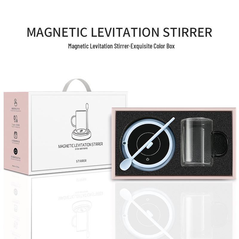 Automatic Magnetic Coffee and Milk Mixer Coaster