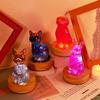 3D Animal Candle Mold, Cat Dog Rabbit Candle Mold for DIY Candle Gypsum Ornaments Home Decorations, Epoxy Resin Casting