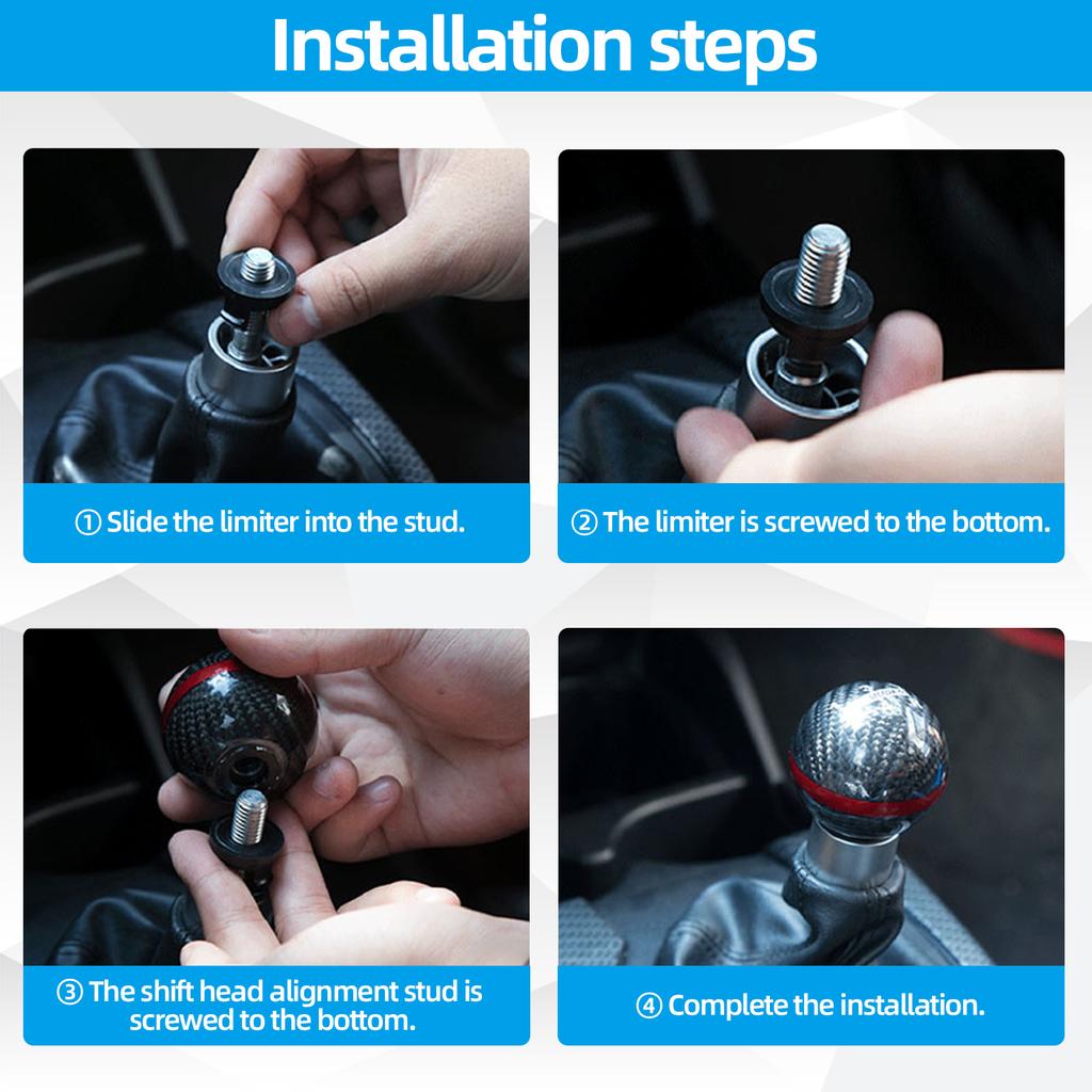 Auto shift knob adapter Gear knob Adapter M10*1.5 For Honda Civic 2015-2020 gear lever adapter For Honda fit 2014-2020
