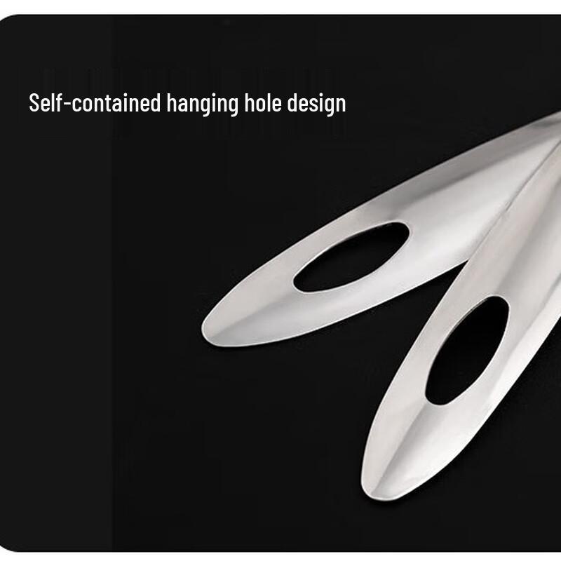 Baixinsi 304 Edelstahl Suppenkelle mit langem Griff