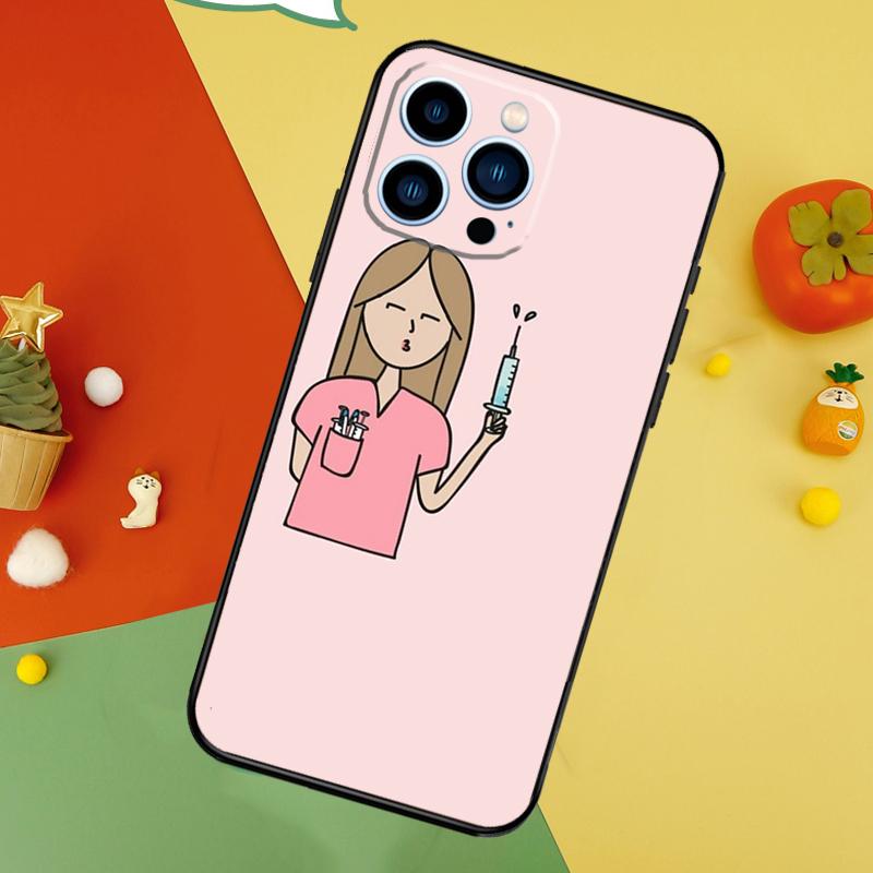 Nurse Medical Medicine Health Case For iPhone 15 16 11 13 12 14 Pro Max Mini X XR XS 7 8 Plus Back Cover Shell