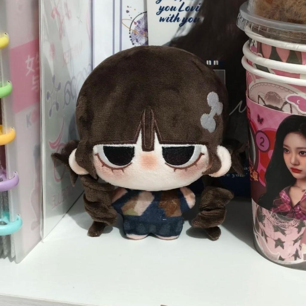 10Cm Idol Doll Ning Yizhuo Ningning Cute Girl Cosplay Soft Plush Doll Body Printing Stuffed Plushie Dolls Figure Keychain Toys