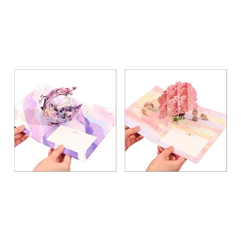 Creative Birthday Card PopUp Greeting Card for Birthday Christmas Decor