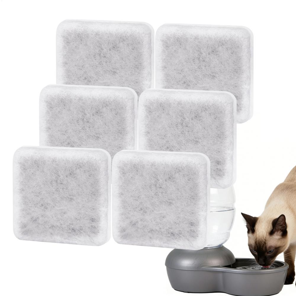 Cat Fountain Filter Deep Purification Pet Water Fountain Charcoal Replacement Filters For Small Large Puppy Kitten Home Indoor