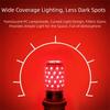Bright PC Corn Lights Red Aluminum Lantern Light Bulb No Flicker Replace LED Bulbs Festival Lighting