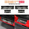 Pedali Benvenuti Protezione Per Jeep Gladiator JT Wrangler JLU JL 2018-2026 Pannello di Protezione Soglia Porta Auto Strisce Soglia