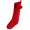 Christmas Knitted Stockings 18inch Large Cable Rustic Comfortable Decoration Farmhouse Knitted Fireplace Stockings For Adults